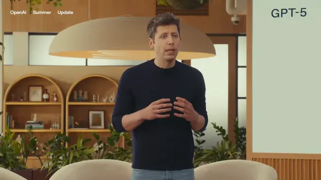 Altman GPT-5 closeup (Image credit: OpenAI)