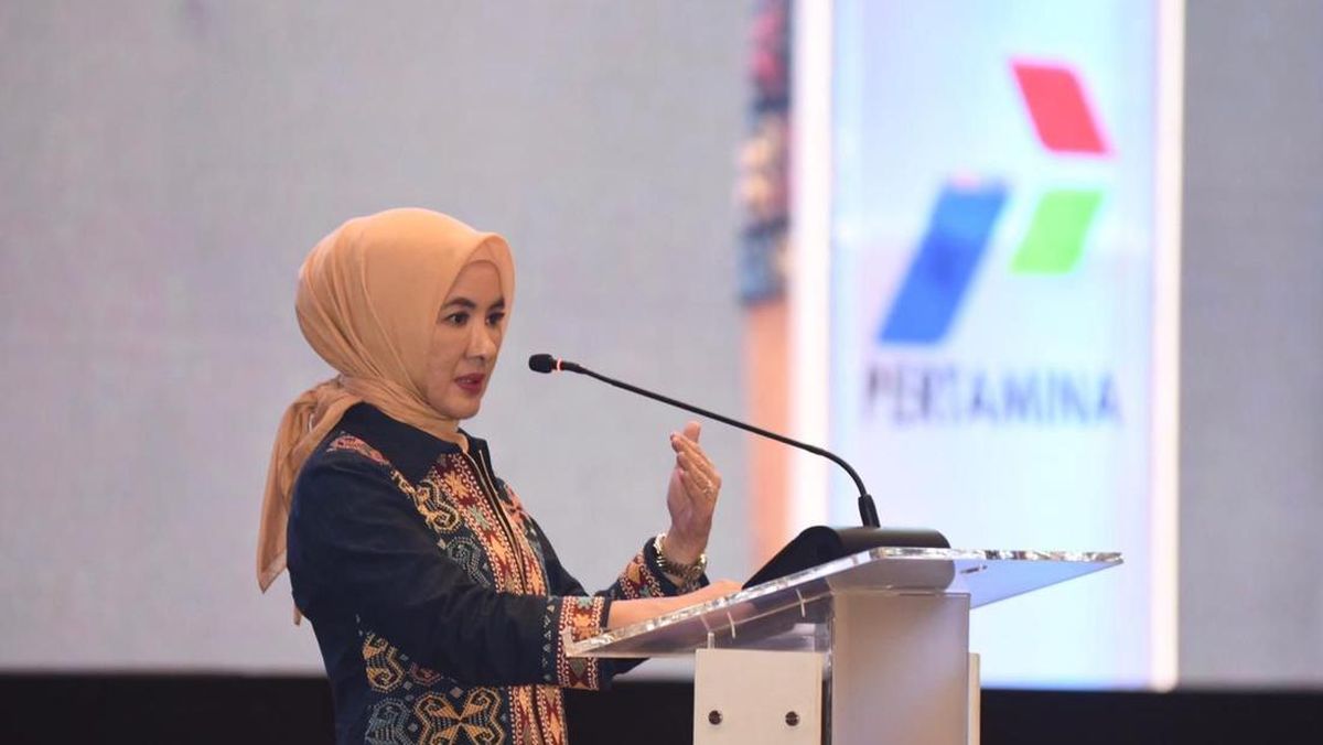 mantan direktur pertamina nicke widyawati diperiksa kejagung / CNBC Indonesia