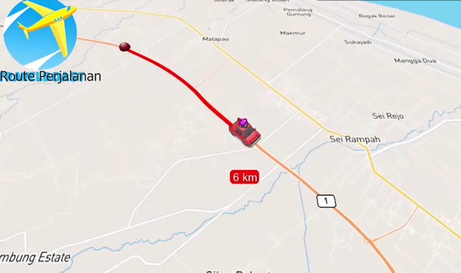 arus balik kendaraan tol simpang panei medan meningkat