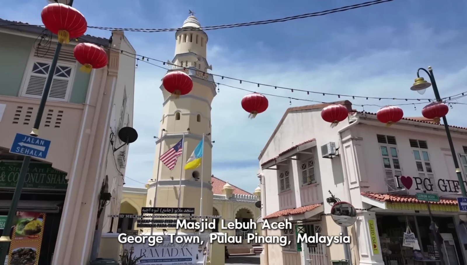 masjid lebuh aceh penang diaspora aceh