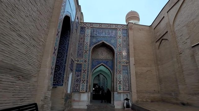 kompleks makam shah i zinda di samarkand