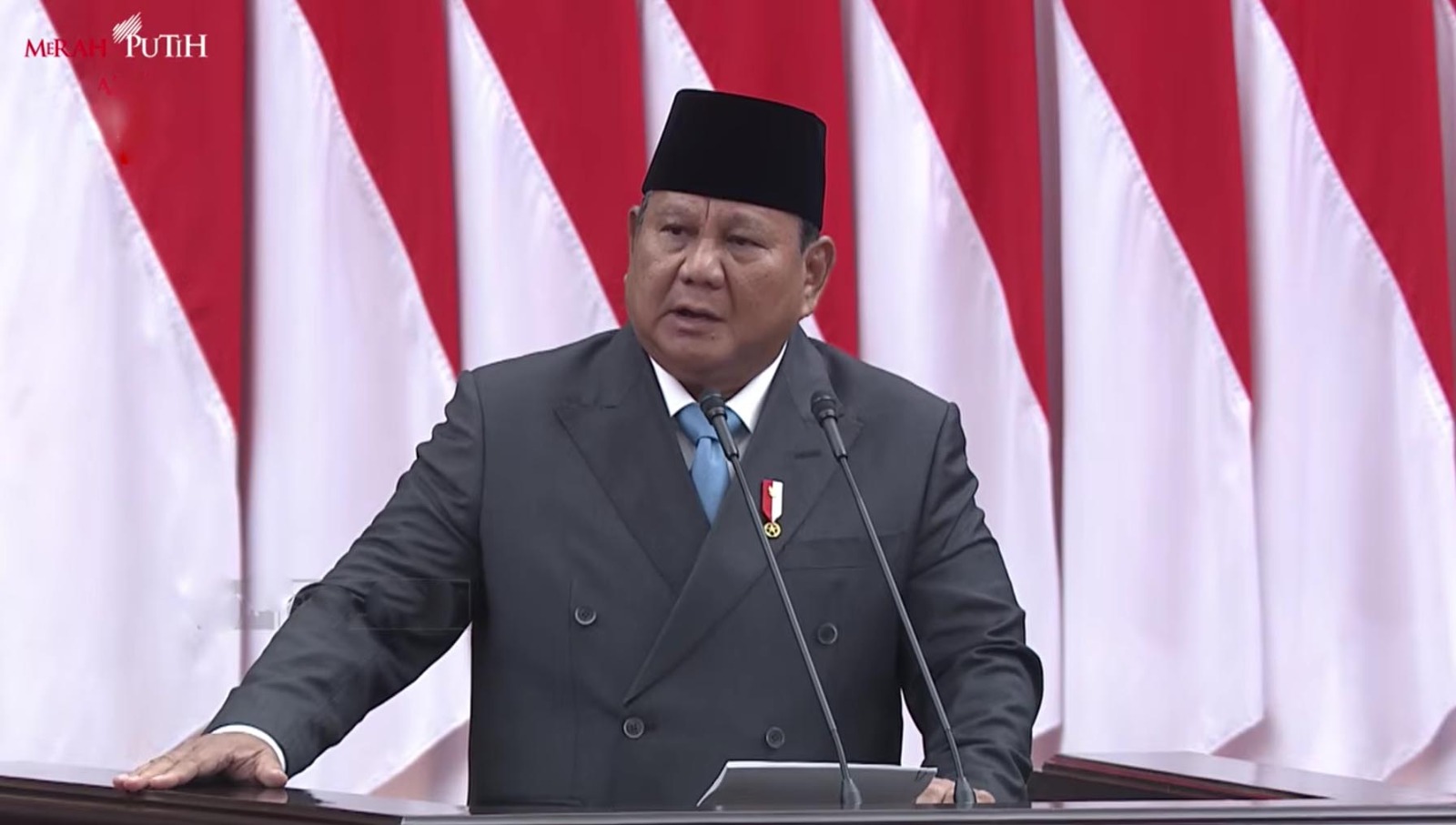 KOLOM FOKUS UTAMA EDISI 197 Presiden Prabowo Subianto dalam pidato hari kebangkitan nasional