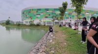 Stadion Utama Sumatera Utara dari tampak luar