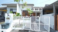 Eksterior rumah minimalis mewah di lahan sempit