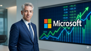 Investor miliarder Bill Ackman dari Pershing Square melakukan investasi besar di saham Microsoft (MSFT) karena valuasi yang menarik.