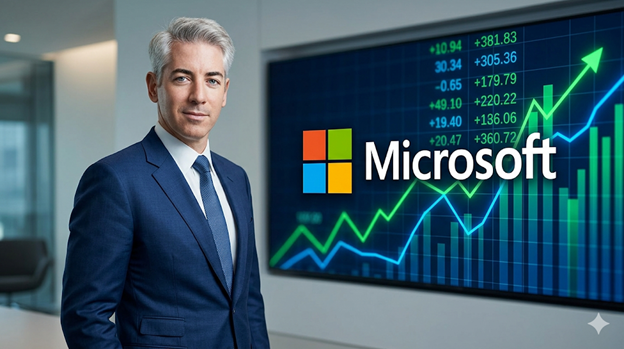 Investor miliarder Bill Ackman dari Pershing Square melakukan investasi besar di saham Microsoft (MSFT) karena valuasi yang menarik.