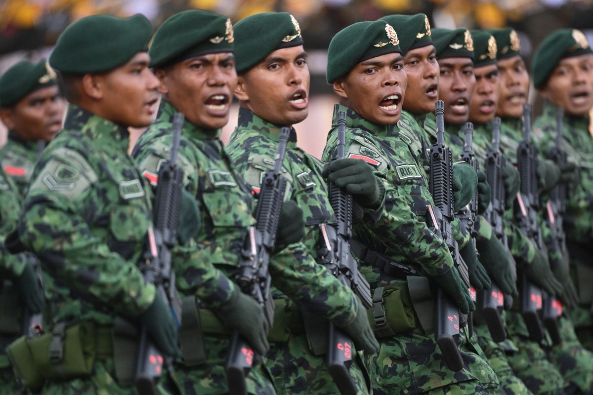 Konferensi pers perwira tinggi saat Mabes TNI lawan tudingan dwifungsi dan jelaskan keterlibatan prajurit di ranah sipil