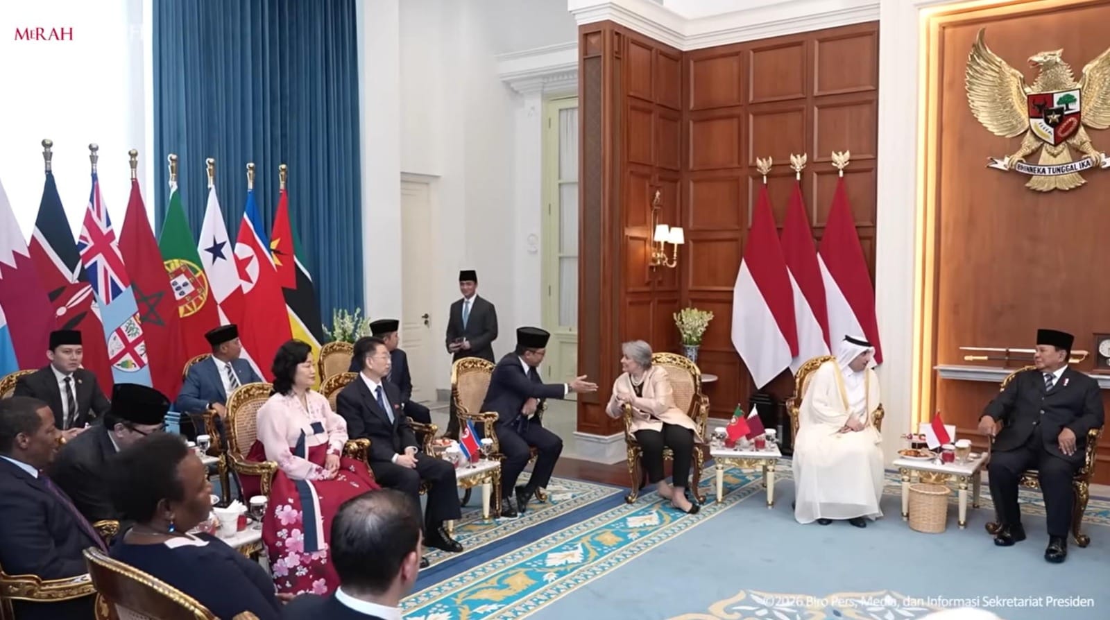 Sosok inspiratif para duta besar perempuan pembawa surat kepercayaan di hadapan presiden RI