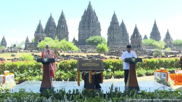 Kunjungan PM Narendra Modi ke Prambanan buka peluang besar bagi ekonomi RI-India melalui investasi, kebudayaan, dan pariwisata
