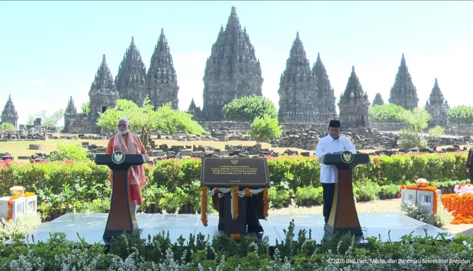 ekonomi-ri-india-prambanan Kunjungan PM Narendra Modi ke Prambanan buka peluang besar bagi ekonomi RI-India melalui investasi, kebudayaan, dan pariwisata