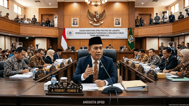 Ketua Komisi V DPRD Jabar memimpin rapat mengenai kelanjutan pembahasan SPP sekolah guna memastikan mutu pendidikan tetap terjaga.