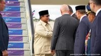 Kedatangan Presiden Prabowo di Vladivostok