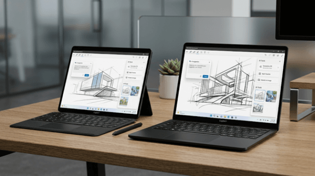 Microsoft rilis dua laptop Surface baru pakai chip Snapdragon X2 Plus, yaitu varian Surface Pro 12 inci dan Surface Laptop 13 inci berwarna hitam.