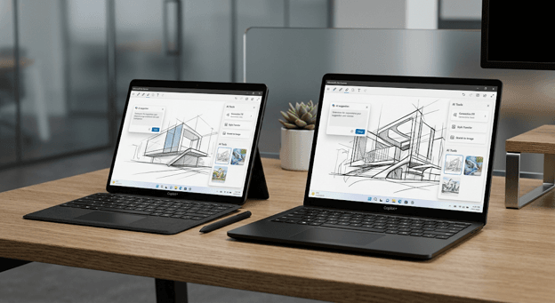 microsoft-surface-laptop-pro-snapdragon-x2-plus-2026 Microsoft rilis dua laptop Surface baru pakai chip Snapdragon X2 Plus, yaitu varian Surface Pro 12 inci dan Surface Laptop 13 inci berwarna hitam.