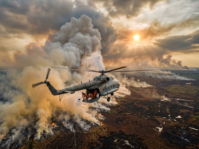 Pesawat melakukan penyemaian dry ice dalam uji coba operasi modifikasi atmosfer untuk membantu mengurangi asap karhutla di Sumatera Selatan.