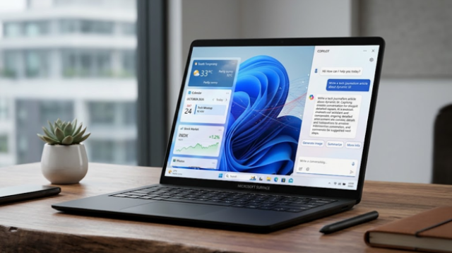 Tampilan antarmuka Windows 11 akhirnya jadi sistem operasi sebagaimana mestinya dengan integrasi AI dan optimasi performa terbaik tahun 2026.