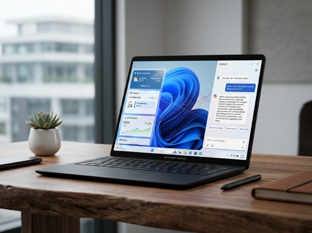 Tampilan antarmuka Windows 11 akhirnya jadi sistem operasi sebagaimana mestinya dengan integrasi AI dan optimasi performa terbaik tahun 2026.